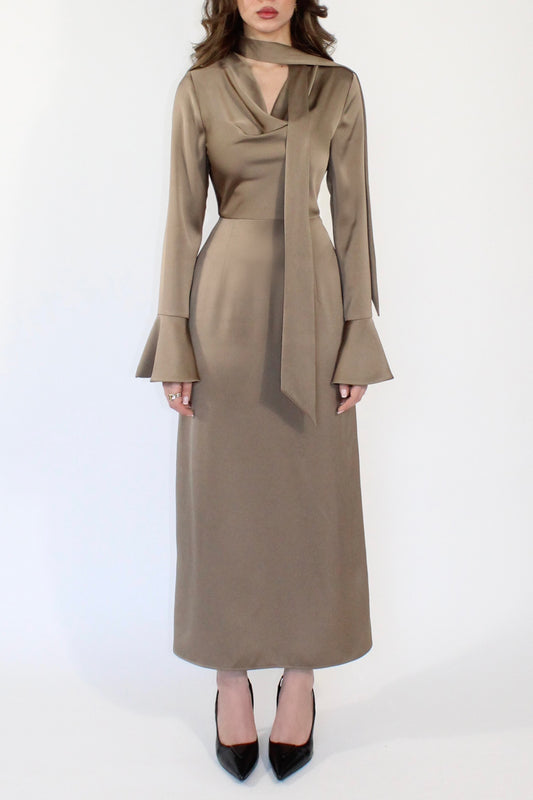 Lana Dress in Gold