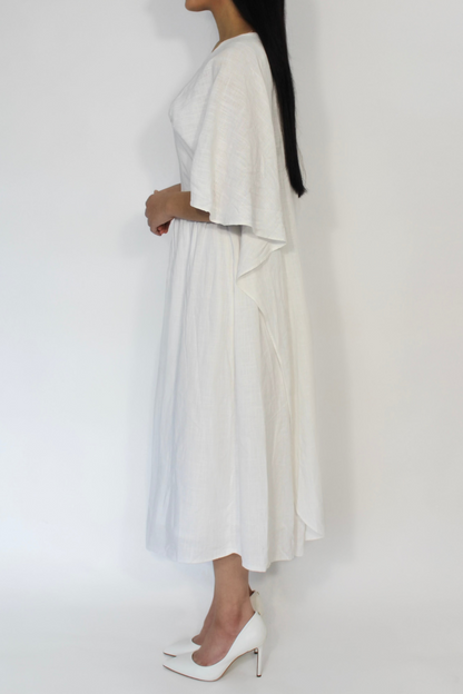 Lulu Kaftan Dress White