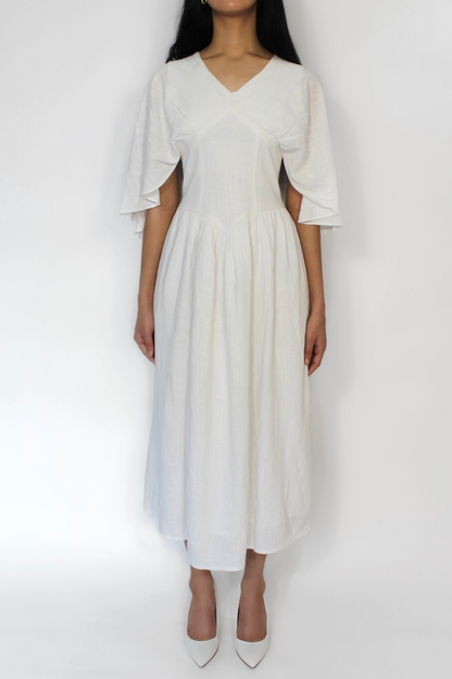 Lulu Kaftan Dress White